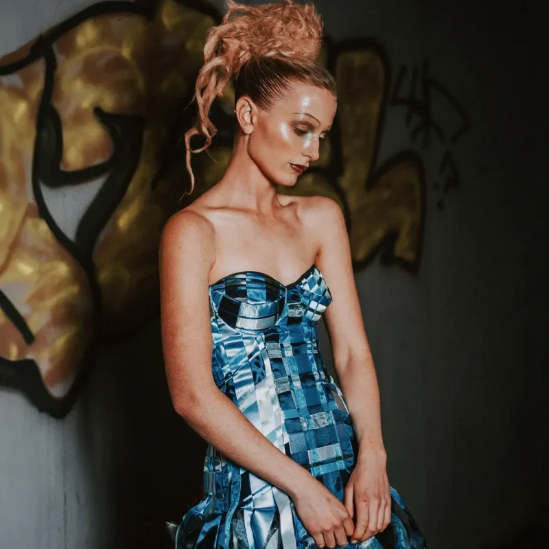 Satin Ribboned Corset